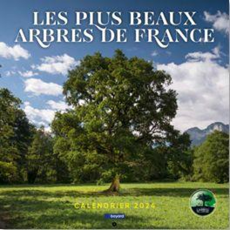 CALENDRIER DES PLUS BEAUX ARBRES DE FRANCE 2024 - COLLECTIF AUTEURS - REVUES BAYARD