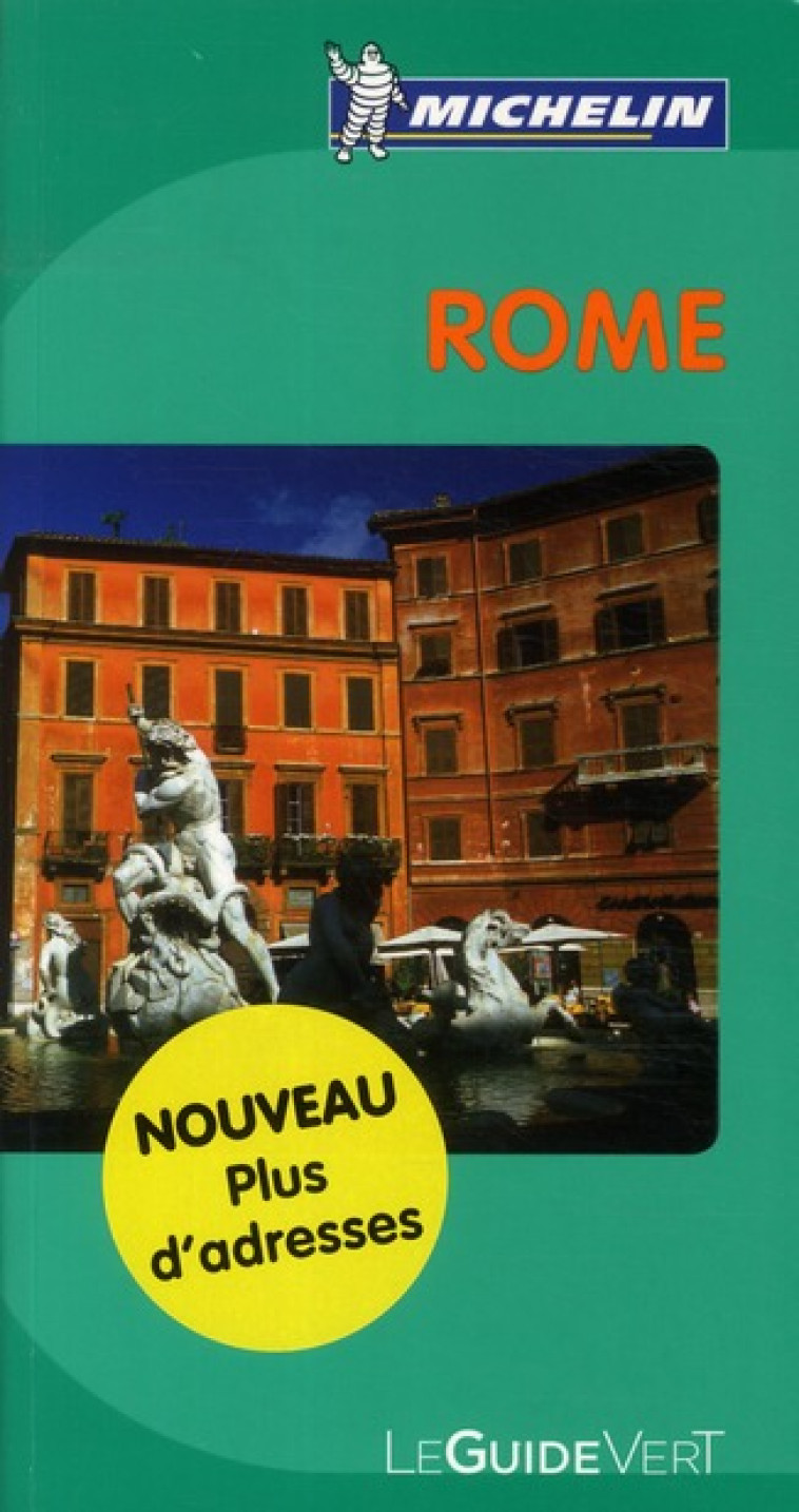 GUIDES VERTS EUROPE - T36100 - GUIDE VERT ROME - XXX - MICHELIN