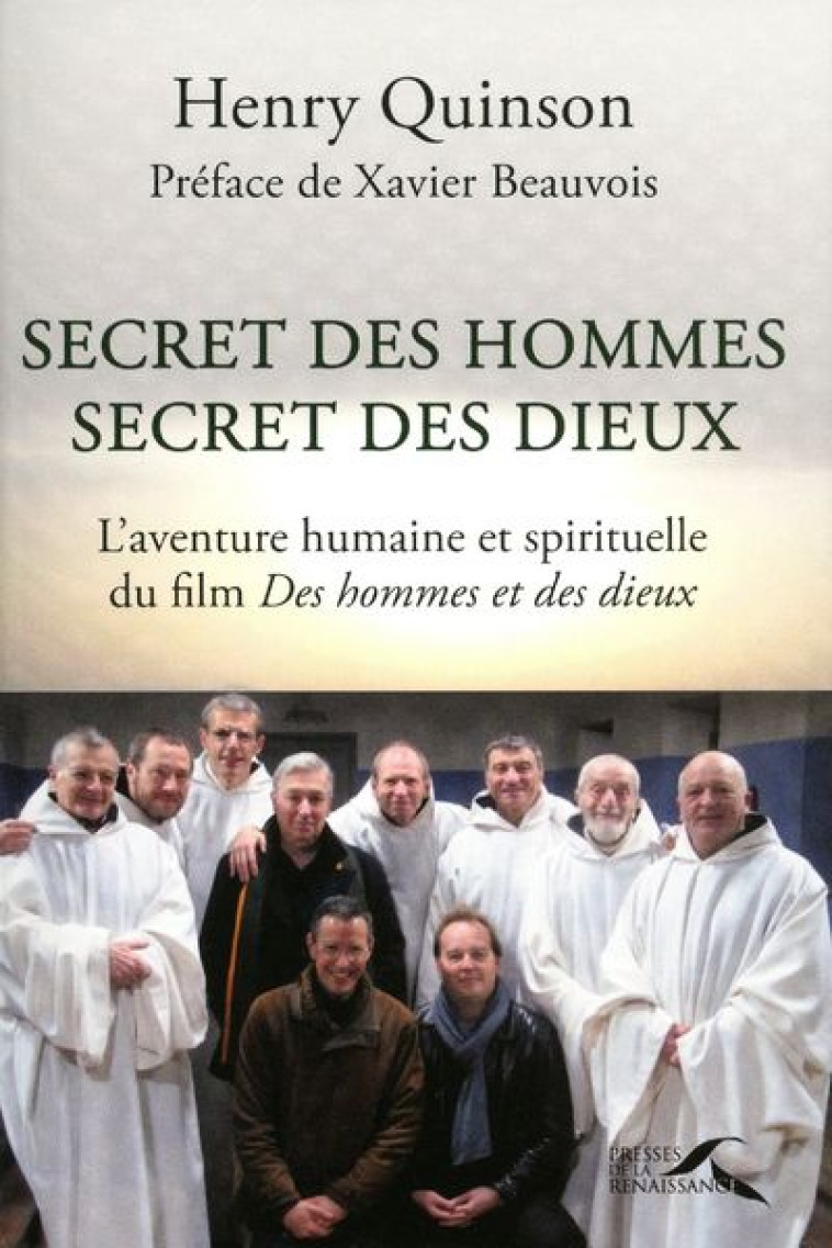 SECRET DES HOMMES, SECRET DES DIEUX - QUINSON/BEAUVOIS - PRESSES RENAISS