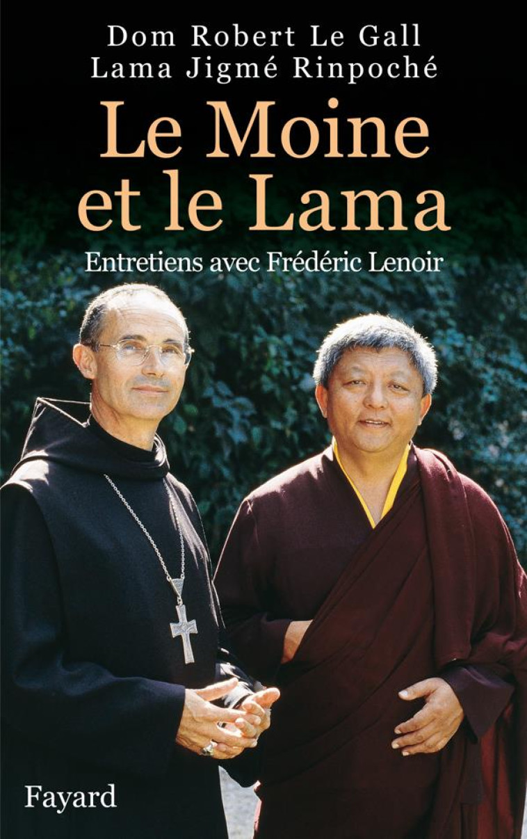 LE MOINE ET LE LAMA - ENTRETIENS AVEC FREDERIC LENOIR - RINPOCHE/LE GALL - FAYARD