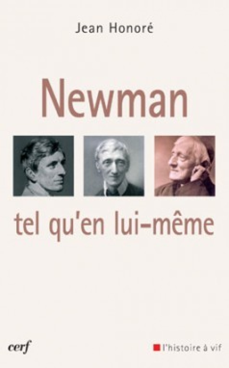 NEWMAN TEL QU-EN LUI-MEME - Jean Honoré - CERF