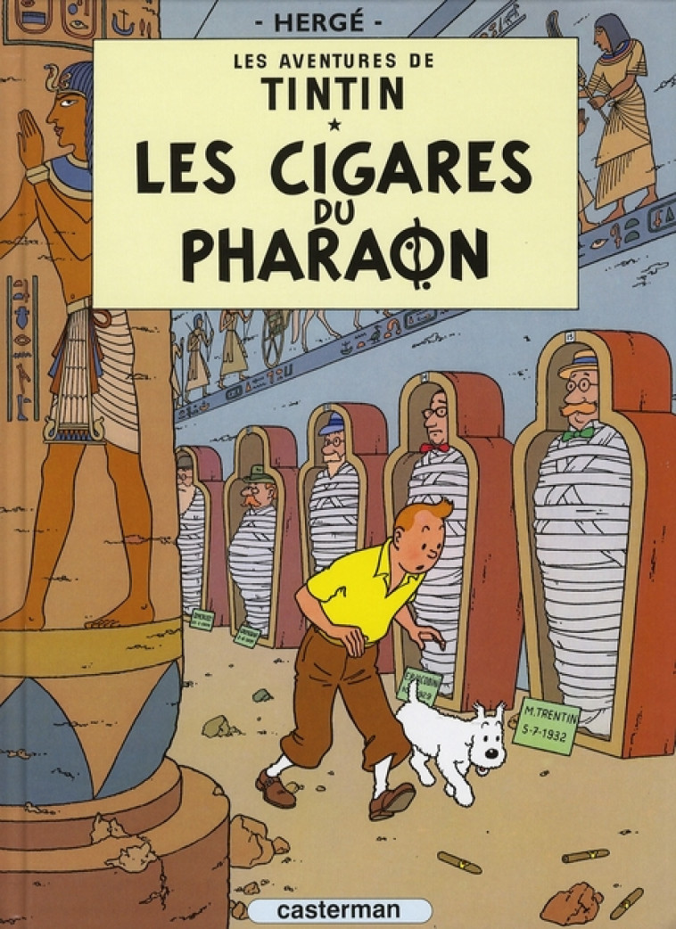 TINTIN - PETIT FORMAT COULEURS - T04 - LES CIGARES DU PHARAON - HERGE - CASTERMAN