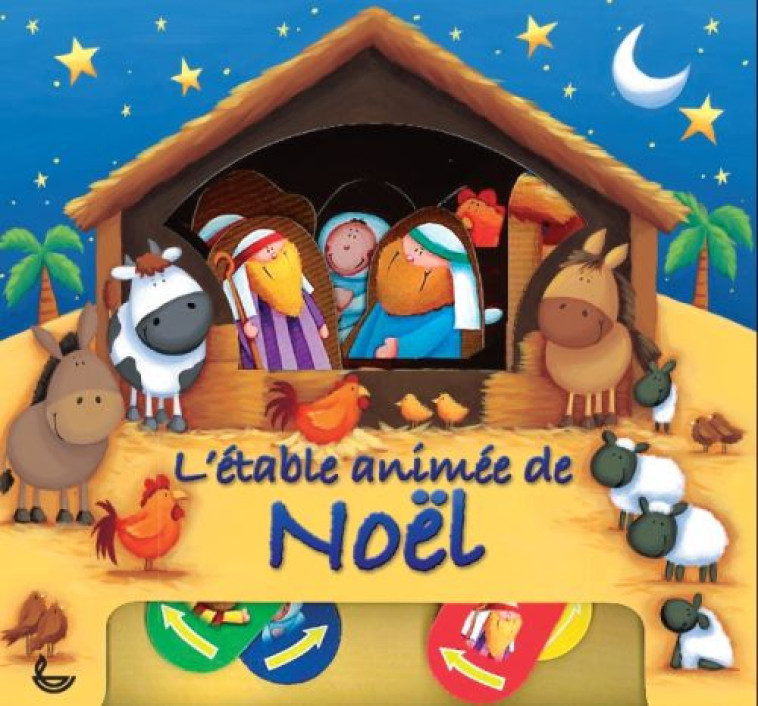 L- ETABLE ANIMEE DE NOEL - JULIET DAVID - LECTURE BIBLE F