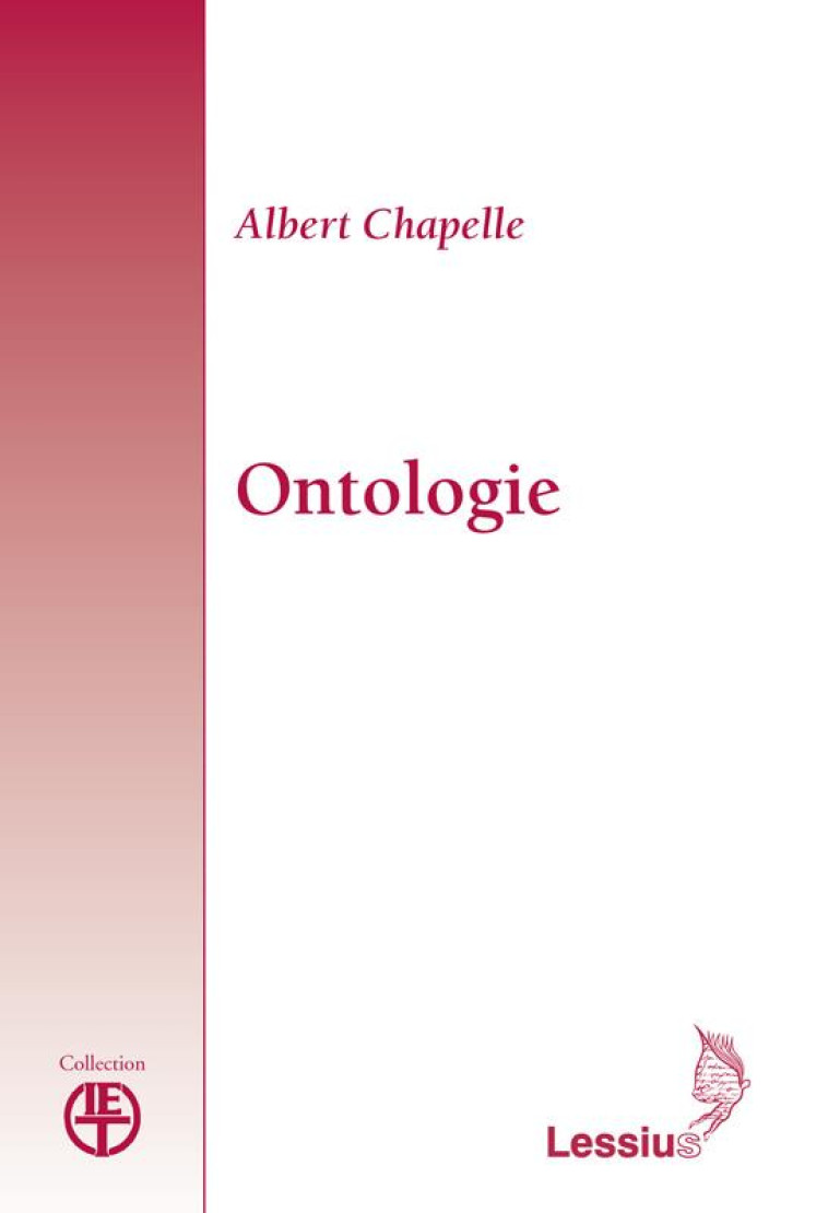 ONTOLOGIE - CHAPELLE ALBERT - LESSIUS