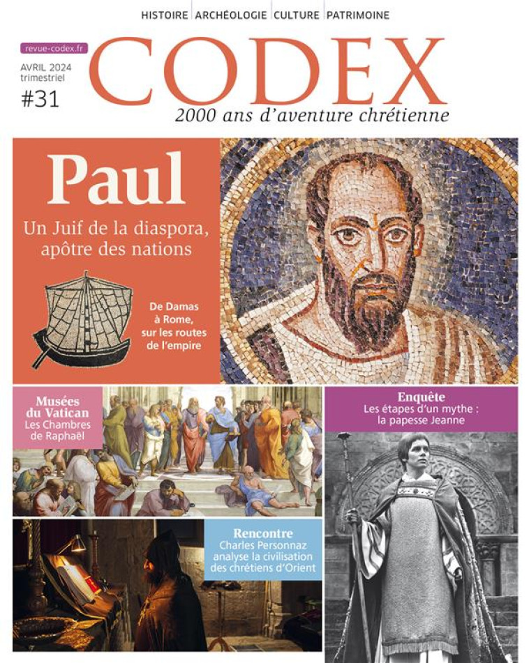 CODEX#31 LES VOYAGES DE PAUL - REYNIER CHANTAL - CLD