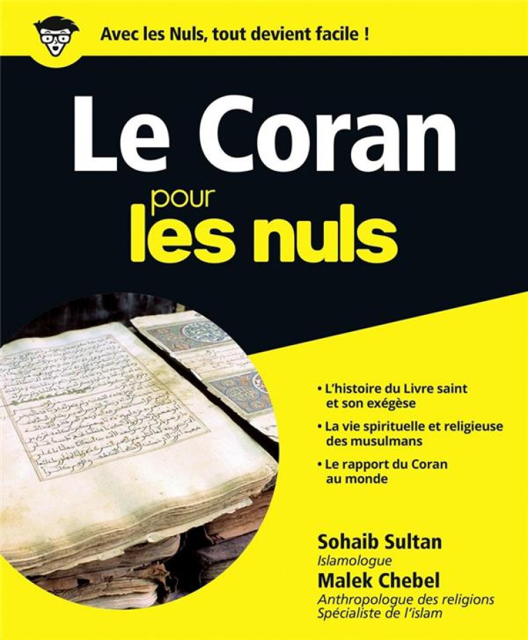 LE CORAN POUR LES NULS - SULTAN/CHEBEL - FIRST