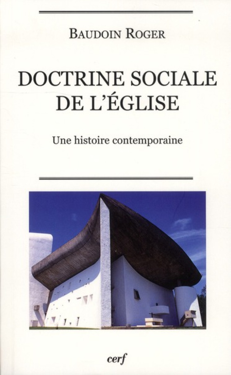 DOCTRINE SOCIALE DE L-EGLISE - ROGER BAUDOIN - CERF