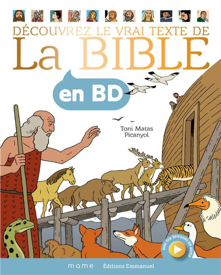 LA BIBLE EN BD - GF RELIE - PICANYOL - MAME