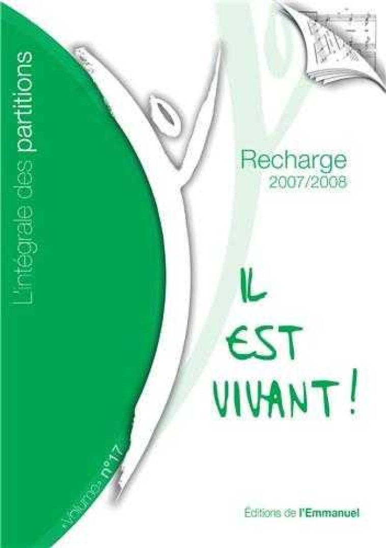 RECHARGE DE PARTITIONS N 17 POUR CLASSEUR L-INTEGRALE - 2007-2008 - COLLECTIF - EMMANUEL