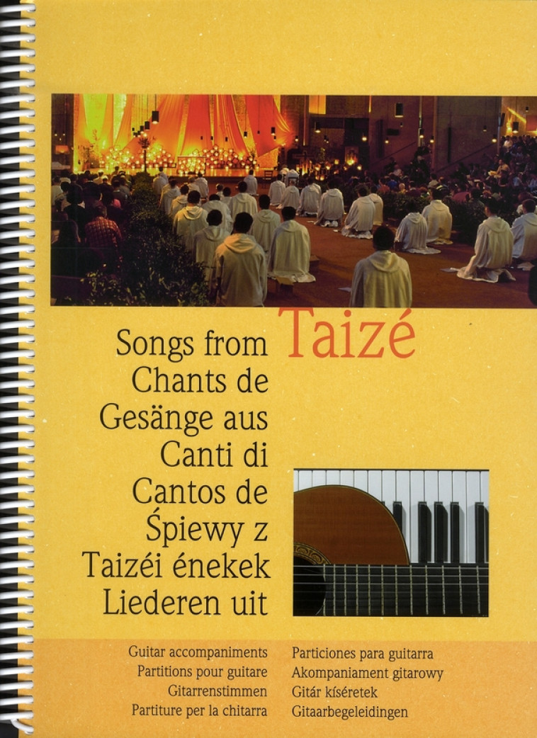 CHANTS DE TAIZE : PARTITIONS POUR GUITARE - COLLECTIF - TAIZE