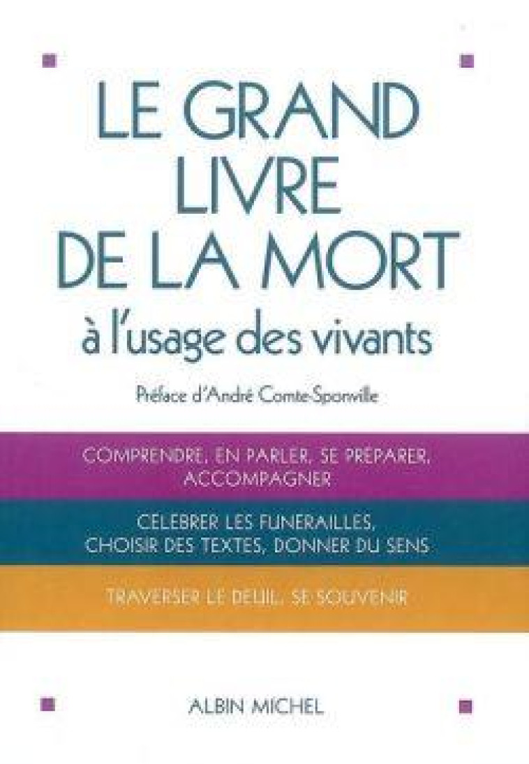 LE GRAND LIVRE DE LA MORT - A L'USAGE DES VIVANTS - COLLECTIF - ALBIN MICHEL