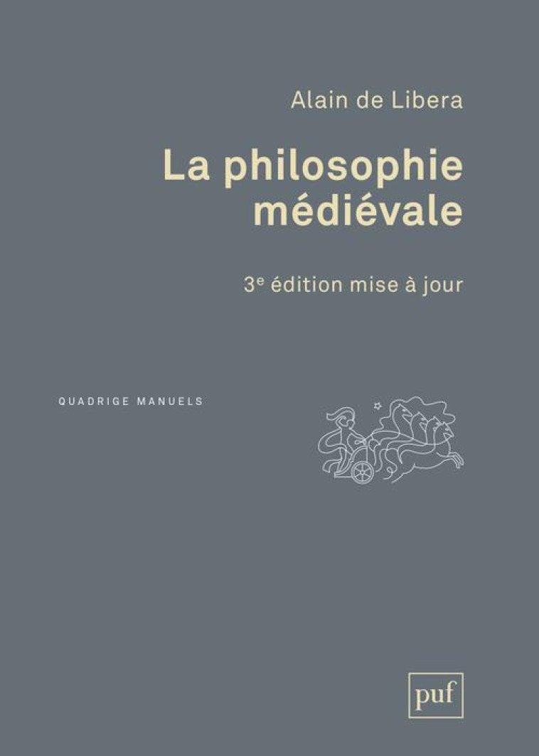 LA PHILOSOPHIE MEDIEVALE - LIBERA ALAIN DE - PUF