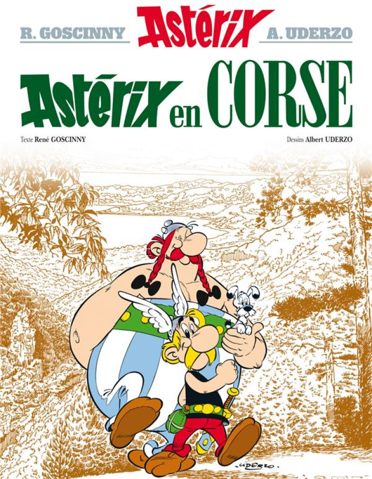 ASTERIX - T20 - ASTERIX - ASTERIX EN CORSE - N 20 - GOSCINNY/UDERZO - HACHETTE