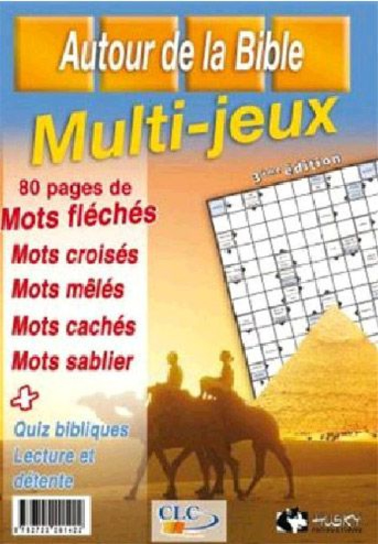 MULTI-JEUX AUTOUR DE LA BIBLE - COLLECTIF - CLC26