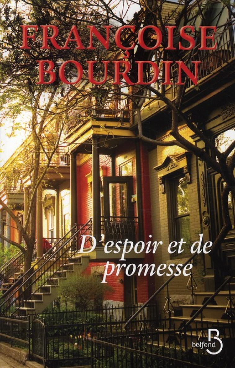 D'ESPOIR ET DE PROMESSE - BOURDIN FRANCOISE - BELFOND