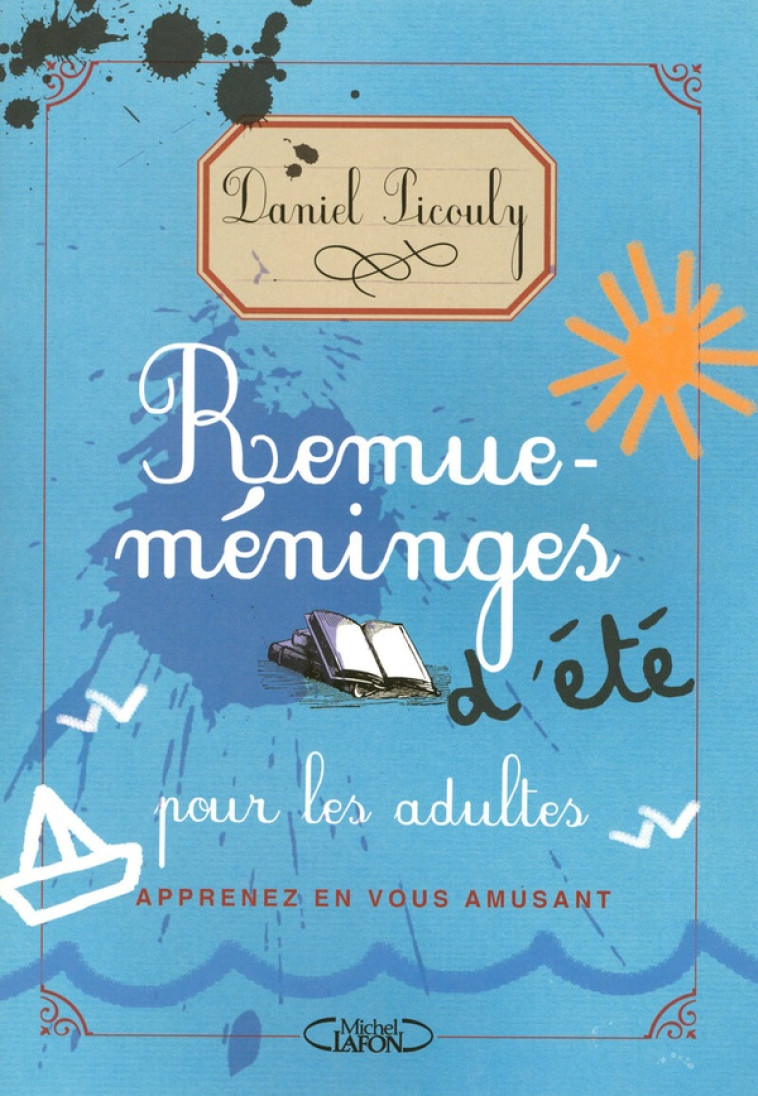 REMUE-MENINGES D'ETE POUR LES ADULTES - PICOULY DANIEL - MICHEL LAFON