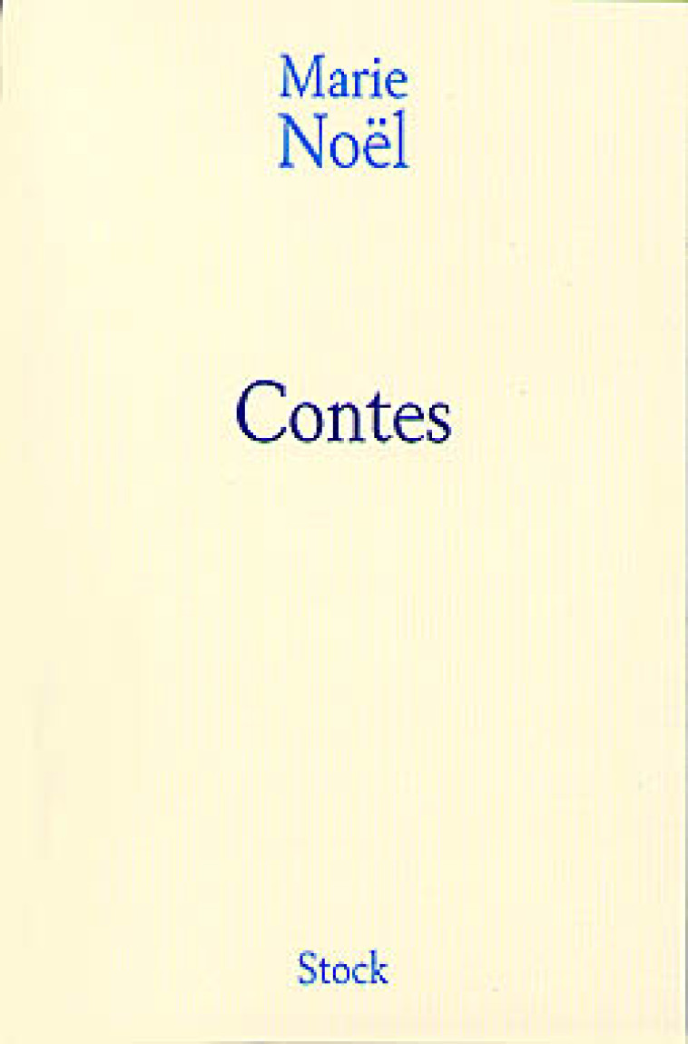 CONTES - NOEL MARIE - STOCK