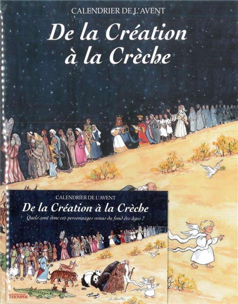 CALENDRIER DE L'AVENT - DE LA CREATION A LA CRECHE - SOEUR BEATE - TRIOMPHE