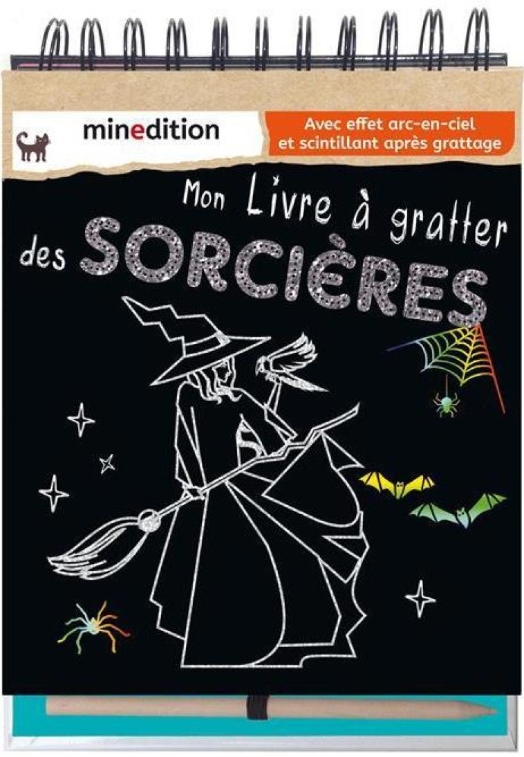 MON LIVRE A GRATTER DES SORCIERES - LANG/LANG HANNAH - MINEDITION