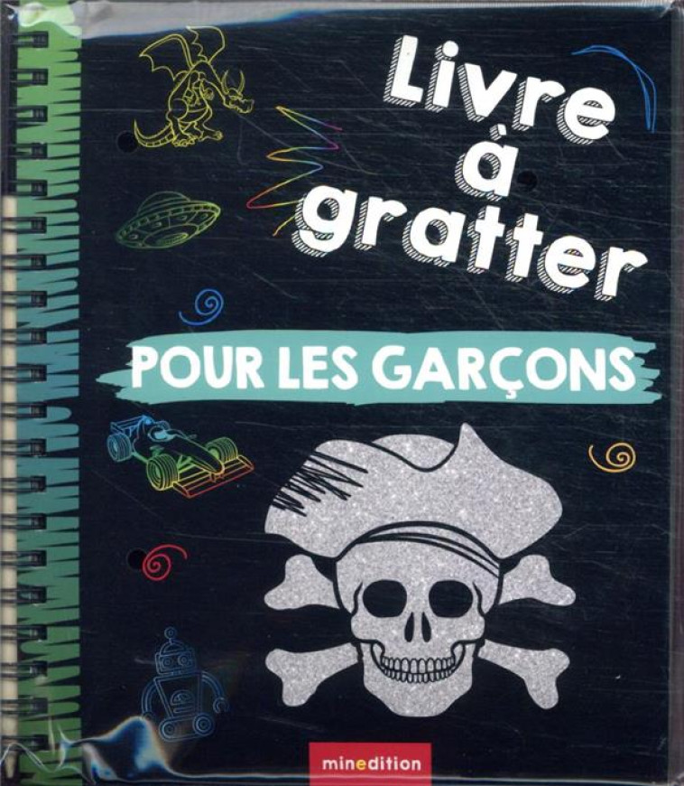 MINI LIVRE A GRATTER - POUR LES GARCONS - LANG/LANG HANNAH - MINEDITION