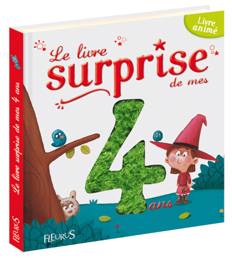 LIVRE SURPRISE DE MES 4 ANS (LE) - Pascal Vilcollet - FLEURUS