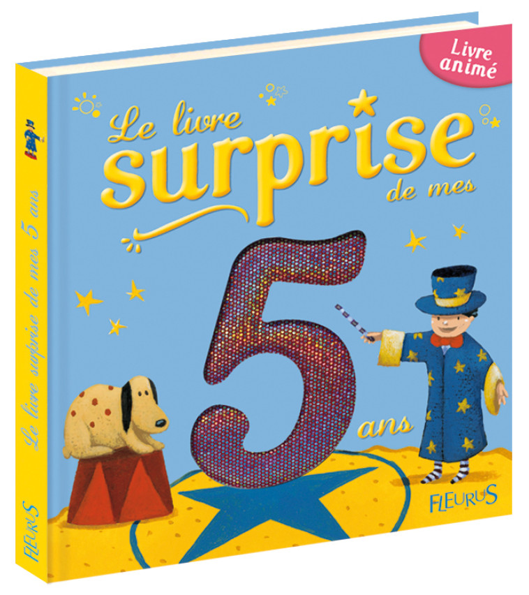 LIVRE SURPRISE DE MES 5 ANS (LE) - Sébastien Chebret - FLEURUS