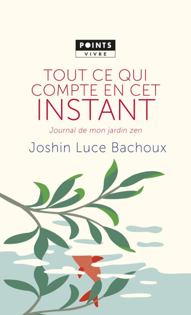 TOUT CE QUI COMPTE EN CET INSTANT - JOURNAL DE MON JARDIN ZEN - BACHOUX JOSHIN LUCE - Points