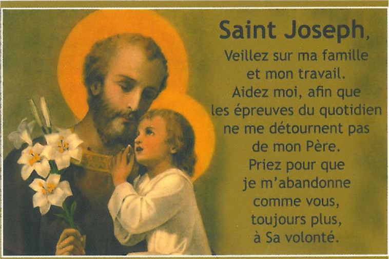 CARTES SAINT JOSEPH PAR LOT DE 20 EX - NC. - NC