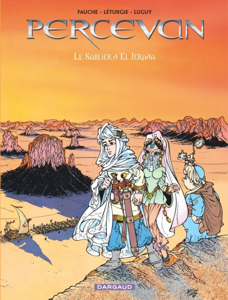 PERCEVAN - TOME 5 - LE SABLIER D'EL JERADA -  Léturgie Jean - DARGAUD