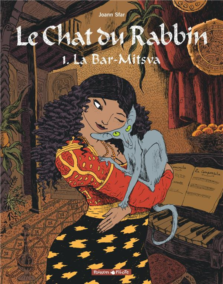 LE CHAT DU RABBIN - TOME 1 - LA BAR-MITSVA - SFAR JOANN - DARGAUD