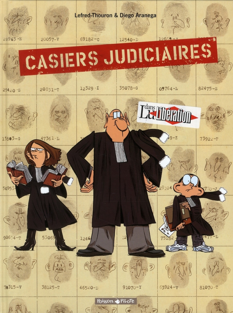 CASIERS JUDICIAIRES - TOME 1 - CASIERS JUDICIAIRES - TOME 1 - ARANEGA DIEGO - DARGAUD