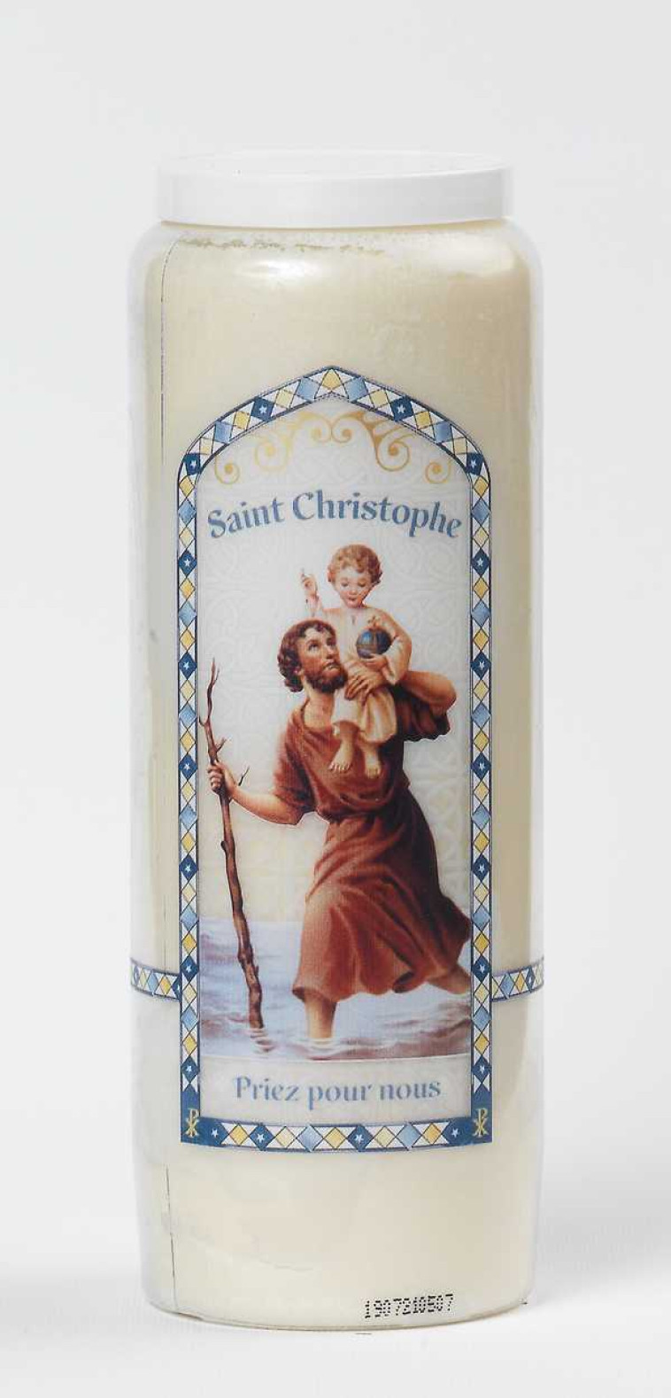 Neuvaine domestique Saint Christophe - XXX - CIERGE SUD EST