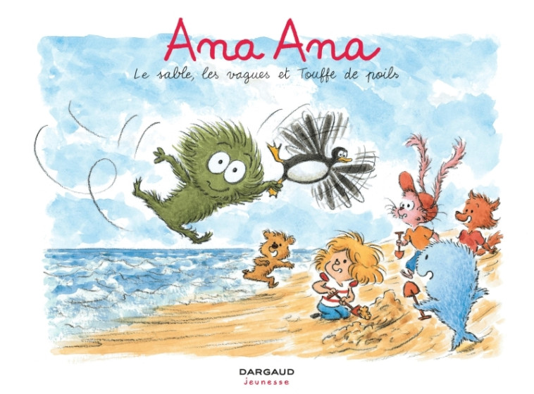 Ana Ana - Tome 23 - Le sable, les vagues et Touffe de poils - Dormal Alexis Dormal Alexis, Roques Dominique Roques Dominique - DARGAUD