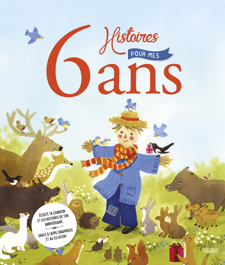 6 histoires pour mes 6 ans (+ CD) - Collectif Collectif, Collectif  - FLEURUS