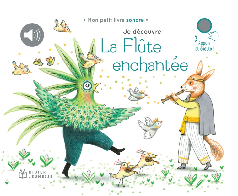 Je découvre La Flûte enchantée - Renon Delphine,   - DIDIER JEUNESSE