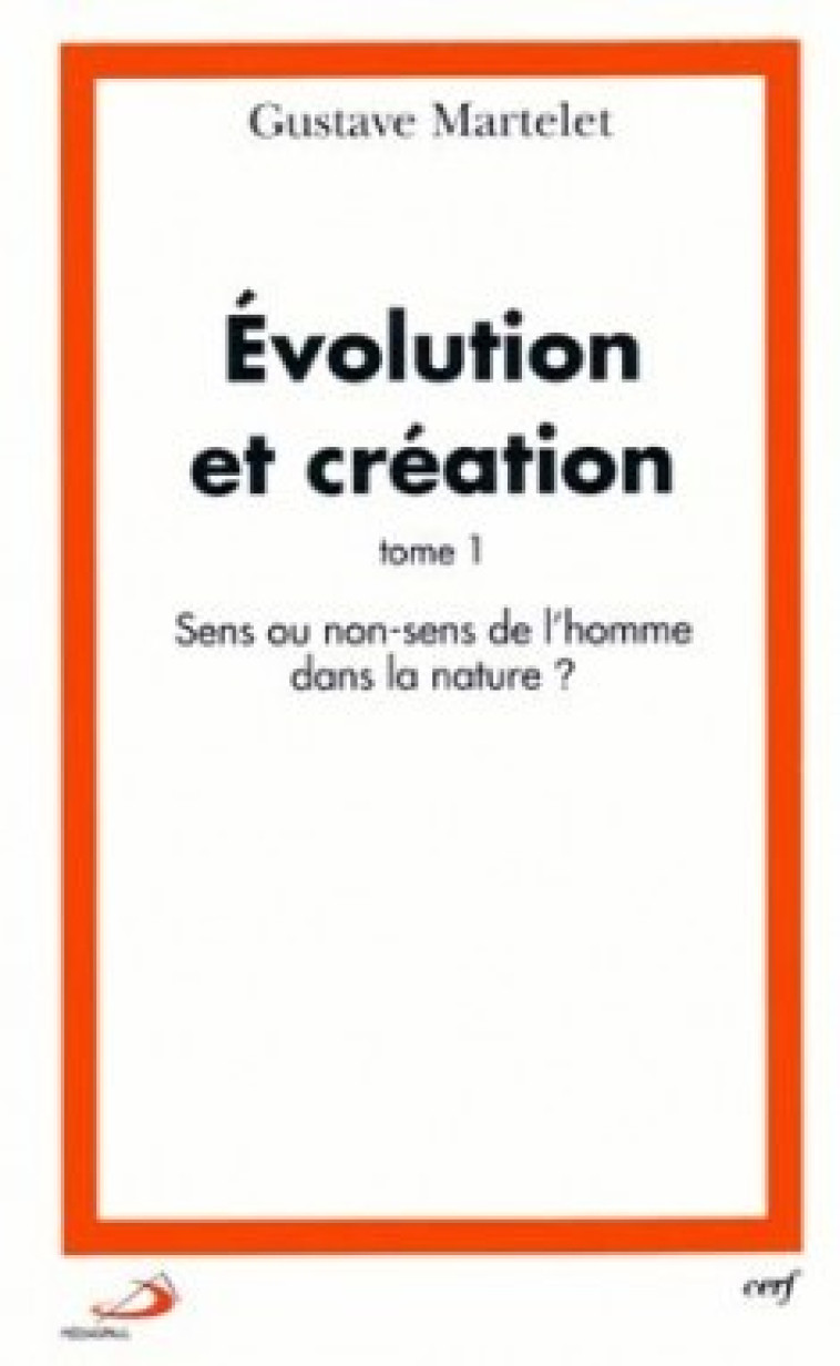 ÉVOLUTION ET CRÉATION, 1 - Martelet Gustave, MARTELET GUSTAVE  - CERF