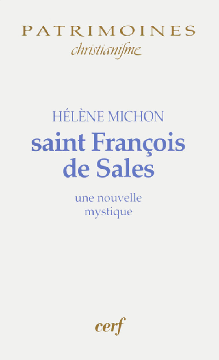 SAINT FRANÇOIS DE SALES - Michon Hélène, MICHON HELENE  - CERF