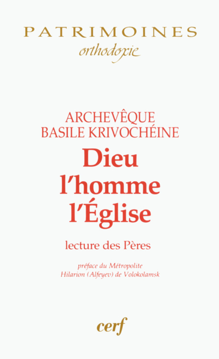 DIEU, L'HOMME, L'ÉGLISE - Krivochéine Balise, KRIVOCHEINE BALISE  - CERF