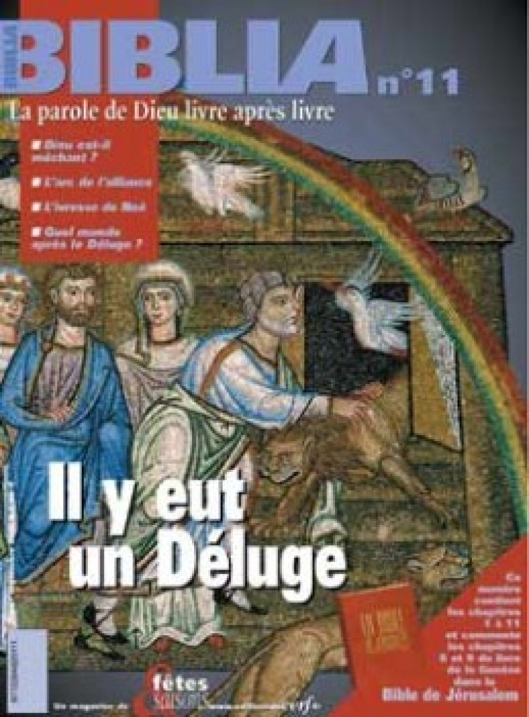 BIBLIA 11 - IL Y EUT UN DELUGE - Wenin André, Wenin andre  - CERF