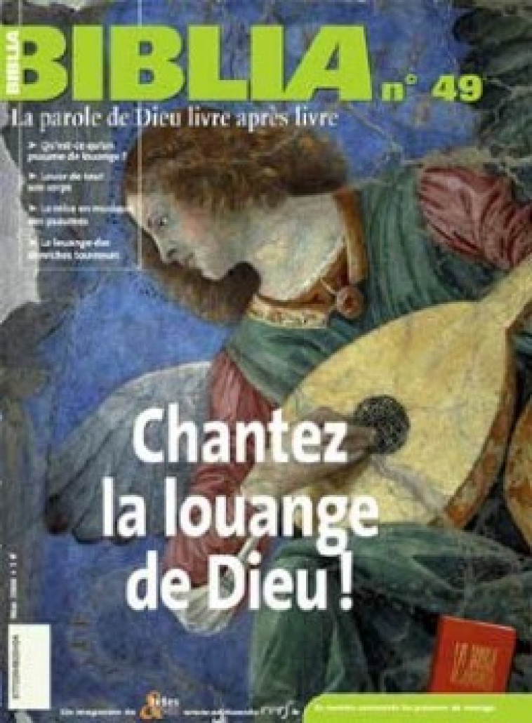 BIBLIA 49 - CHANTEZ LA LOUANGE DE DIEU ! - Collectif Biblia Collectif Biblia, Collectif biblia  - CERF