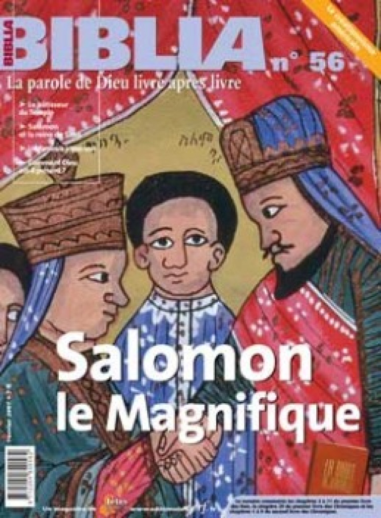 BIBLIA 56 - SALOMON LE MAGNIFIQUE - Collectif Biblia Collectif Biblia, Collectif biblia  - CERF