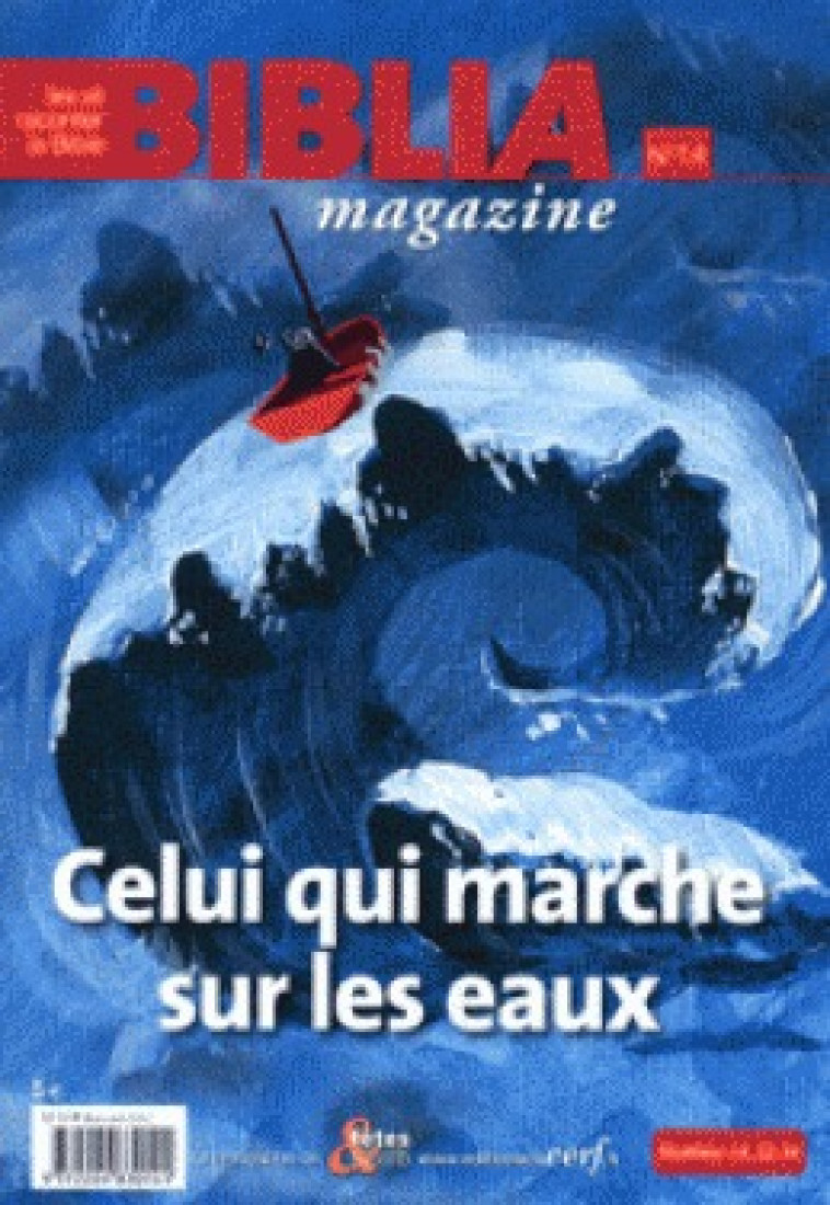 BIBLIA NUMERO 14 CELUI QUI MARCHE SUR LES EAUX - Collectif Biblia Collectif Biblia, Collectif biblia  - CERF