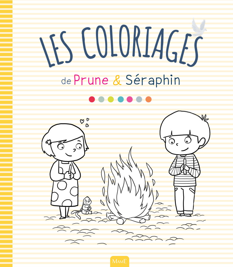 Les coloriages de Prune et Séraphin - Thouret Florian - MAME