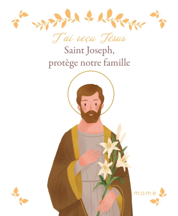 Saint Joseph, protège notre famille - du Mesnil Sabine, ZANG Hengjing - MAME