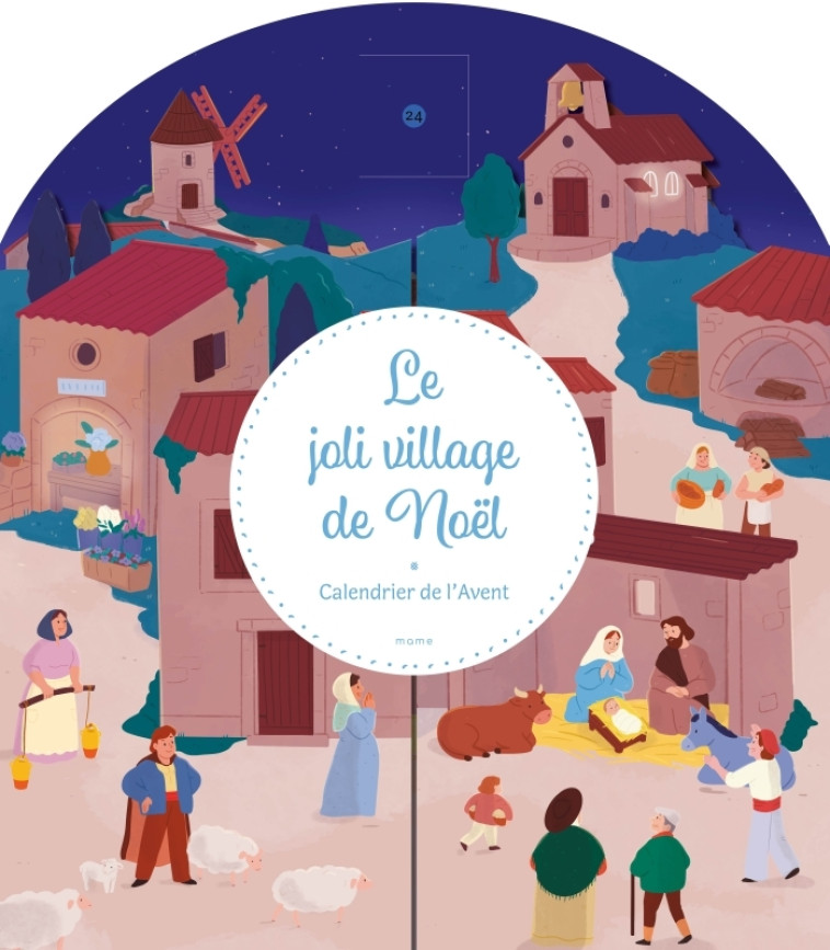 Le joli village de Noël - Calendrier de l Avent - Naomikado Naomikado, Naomikado  - MAME