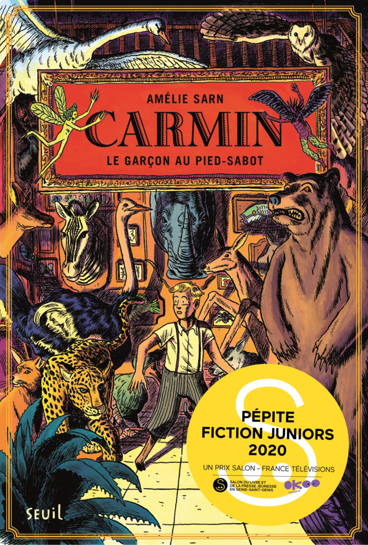 Carmin, tome 1 - Sarn Amélie - SEUIL JEUNESSE