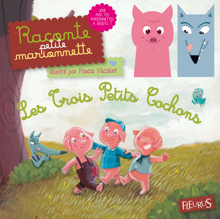 Les trois petits cochons - Vilcollet Pascal - FLEURUS