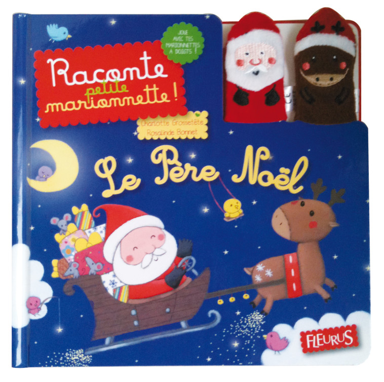 LE PERE NOEL - GROSSETETE Charlotte, Bonnet Rosalinde - FLEURUS