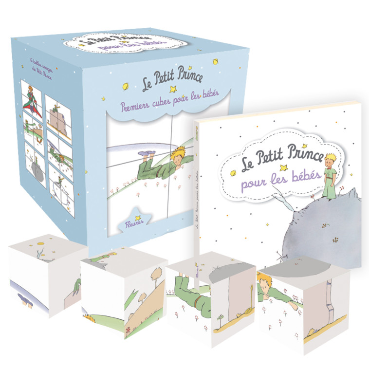 Le Petit Prince pour les bébés (cubes) - D'après Antoine de Saint-Exupéry D'après Antoine de Saint-Exupéry - FLEURUS