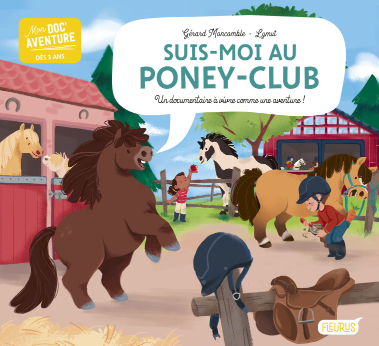 Suis-moi au poney-club - Moncomble Gérard, Lymut Lymut, Casanova Laurent - FLEURUS